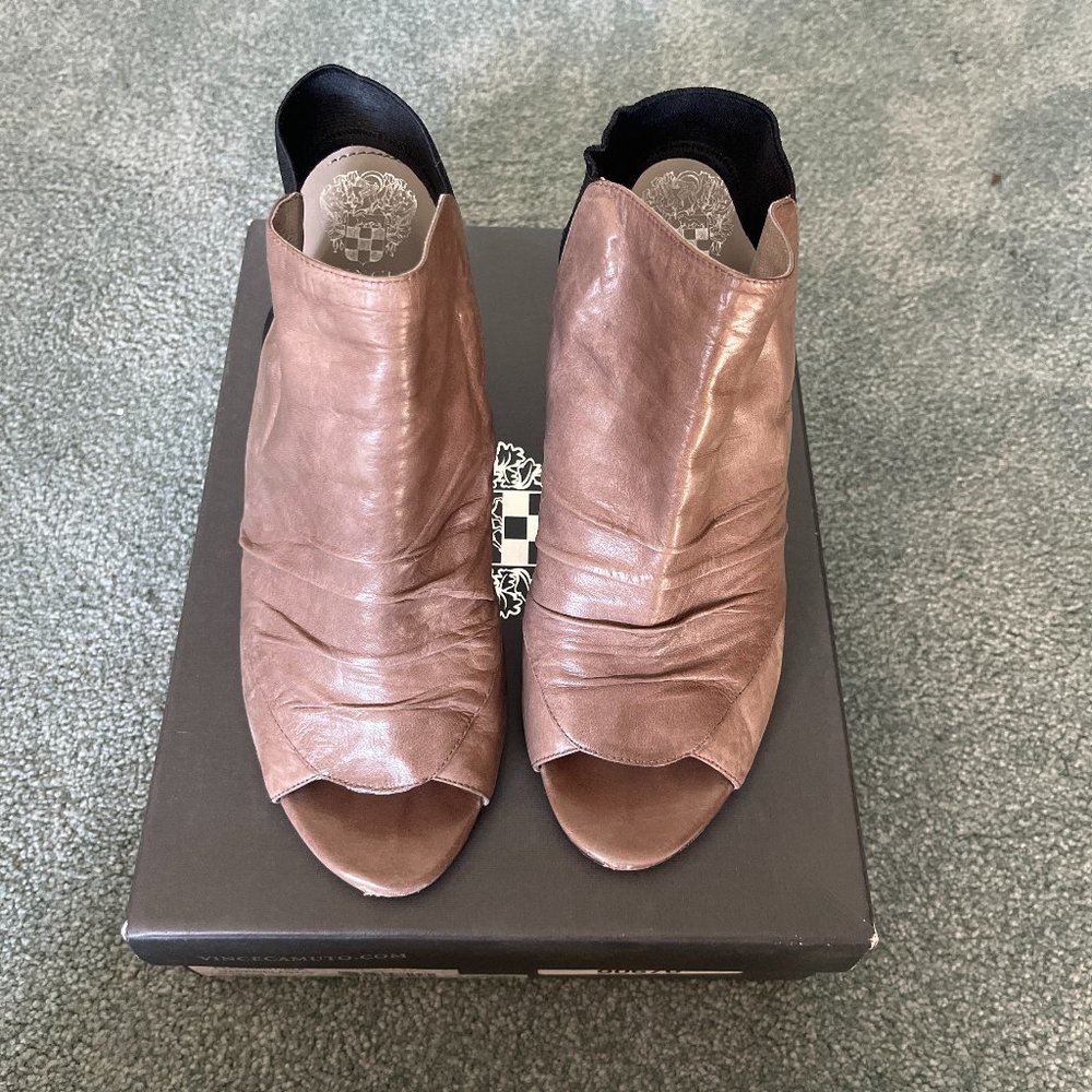 Brown Leather Heels